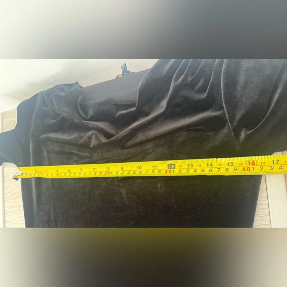 Brooks Brothers Velvet Draped Neck Top Dressy Festive Holiday Party NWT Size XS - Picture 5 of 7